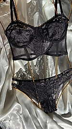 Black Desire Büstiyer Takım