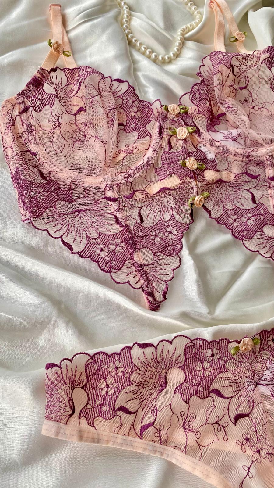 Roselle Büstiyer Takım