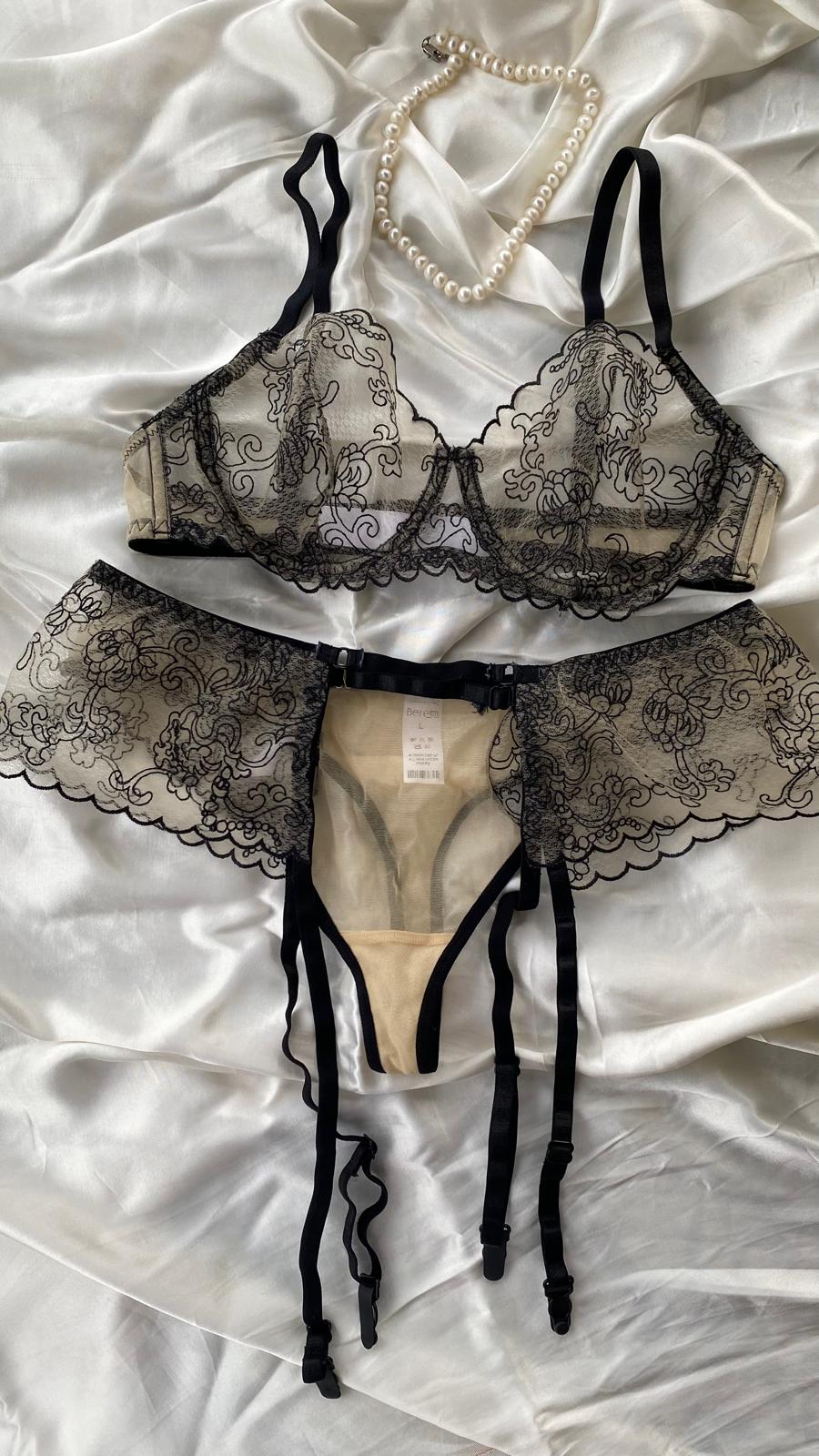 Balerin Krem Jartiyer Takım